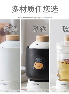 迷你煮粥煲汤熬汤学生砂锅电炖锅