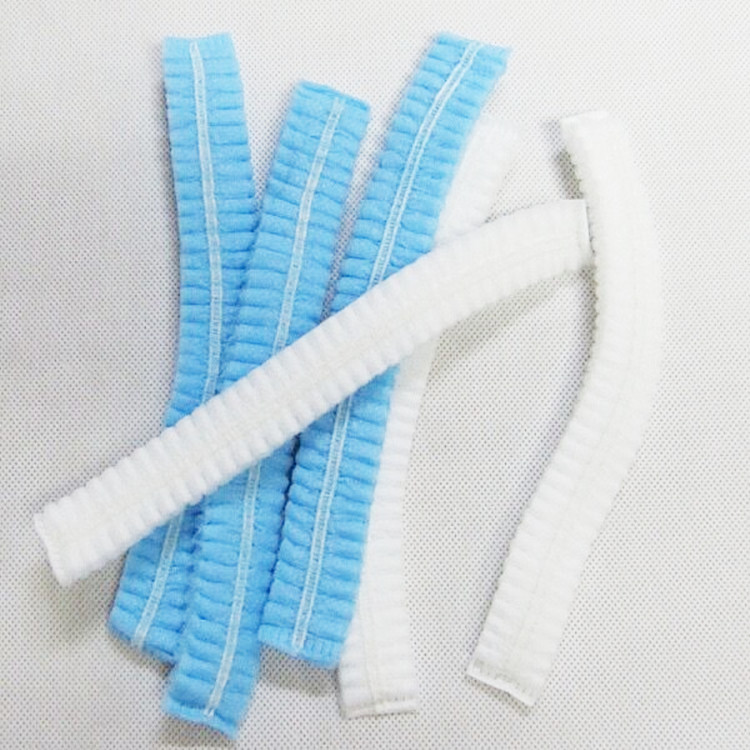 一次性帽子男女成人抽取式盒装网帽厨房防尘透气发网无纺布条形帽 - 图1