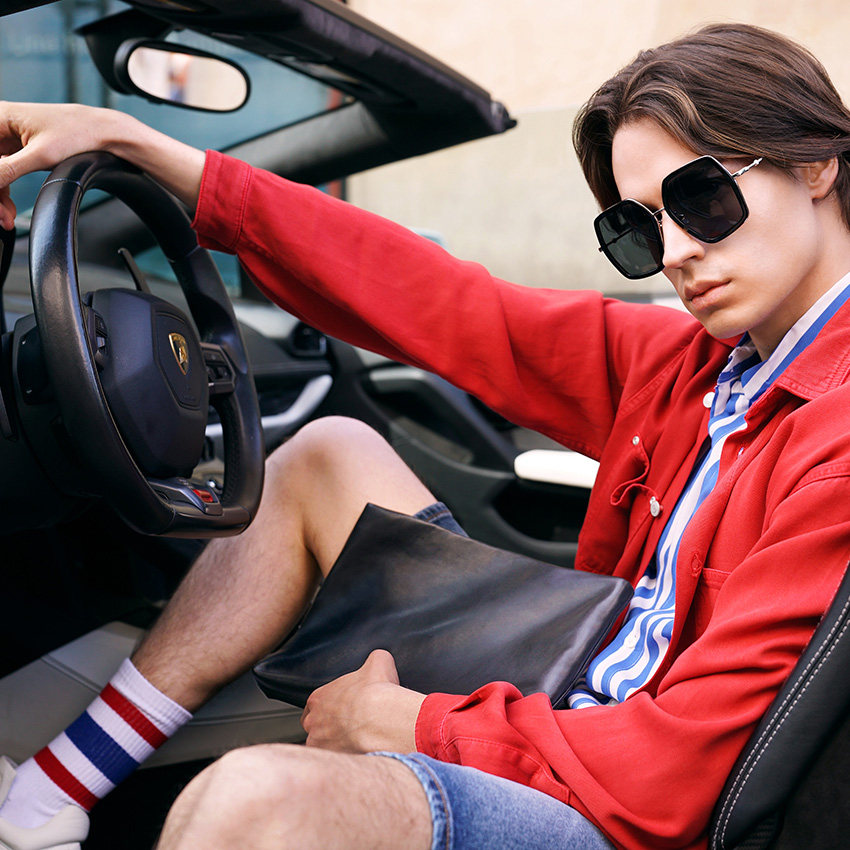 bfs男款真皮大容量信封包手抓包 bfs男士包袋