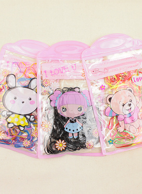 儿童头绳韩国小女孩橡皮筋不伤发