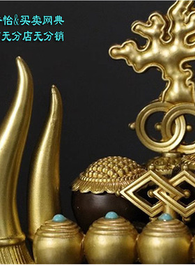 全铜精工纯铜百宝总集百宝供