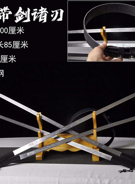 龙泉宝剑腰带剑皮带剑冷兵器
