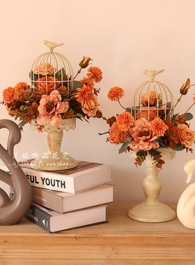 花艺小清新北欧风商场活动摆件