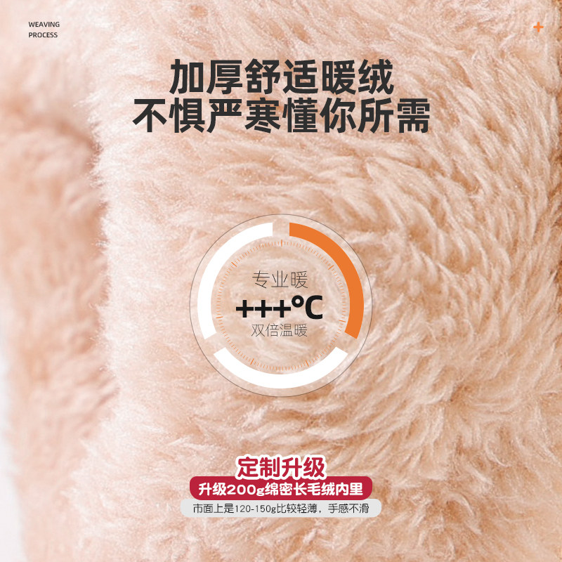 滑雪手套女冬季加厚绒哈喽kitty骑行开车保暖棉手套防风寒可触屏,淘宝优惠券,粉丝福利购,淘宝优惠卷