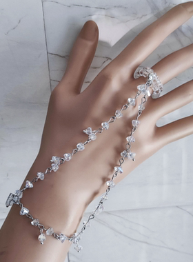 神隐阿音凤隐同款手链戒指一体