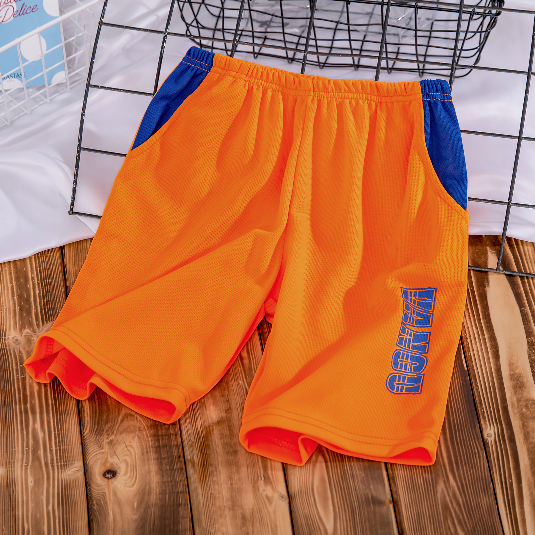 男女童装裤子夏季薄款透气短裤中大儿童速干裤休闲运动夏天五分裤