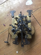 The old bell movement of the clock 16