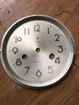 The old clock dial 19 of the time.