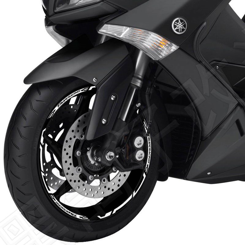 TMAX560/530 wheel hub stickers reflective waterproof sun protection