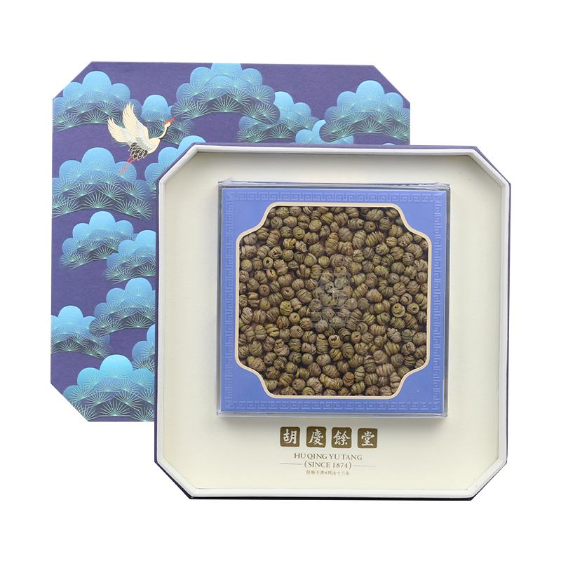 胡庆余堂紫皮i级礼盒100克枫斗 胡庆余堂石斛/枫斗