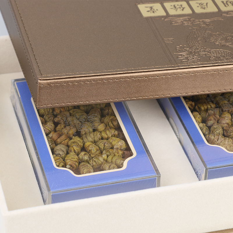 胡庆余堂铁皮礼盒25克*2盒枫斗 胡庆余堂石斛/枫斗