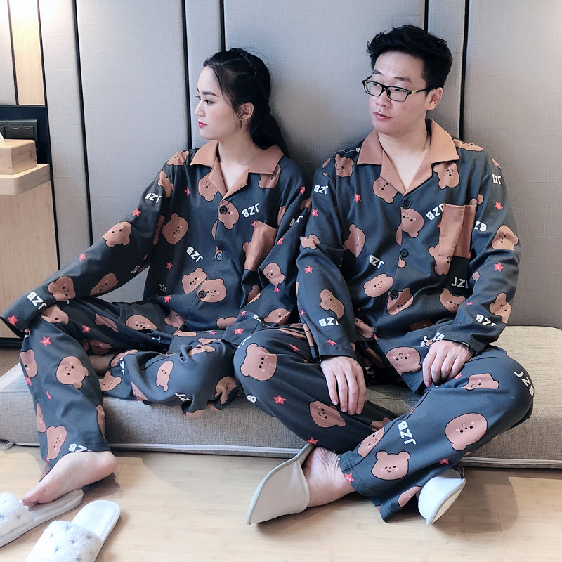 情侣ins潮网红爆款大码200斤睡衣 贝慕雪睡衣/家居服套装