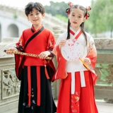 Детское ханьфу, осенний детский костюм мальчика цветочника для мальчиков, китайский стиль