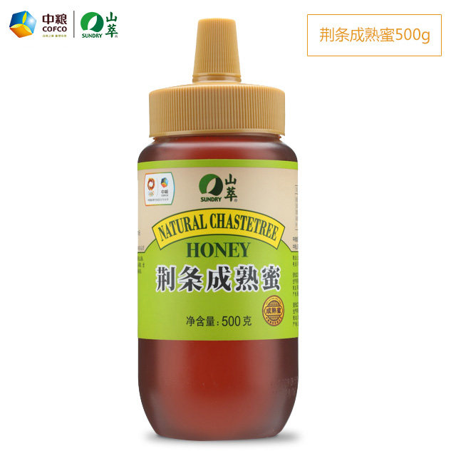 中粮山萃蜂蜜500g瓶装 sundry山萃蜂蜜
