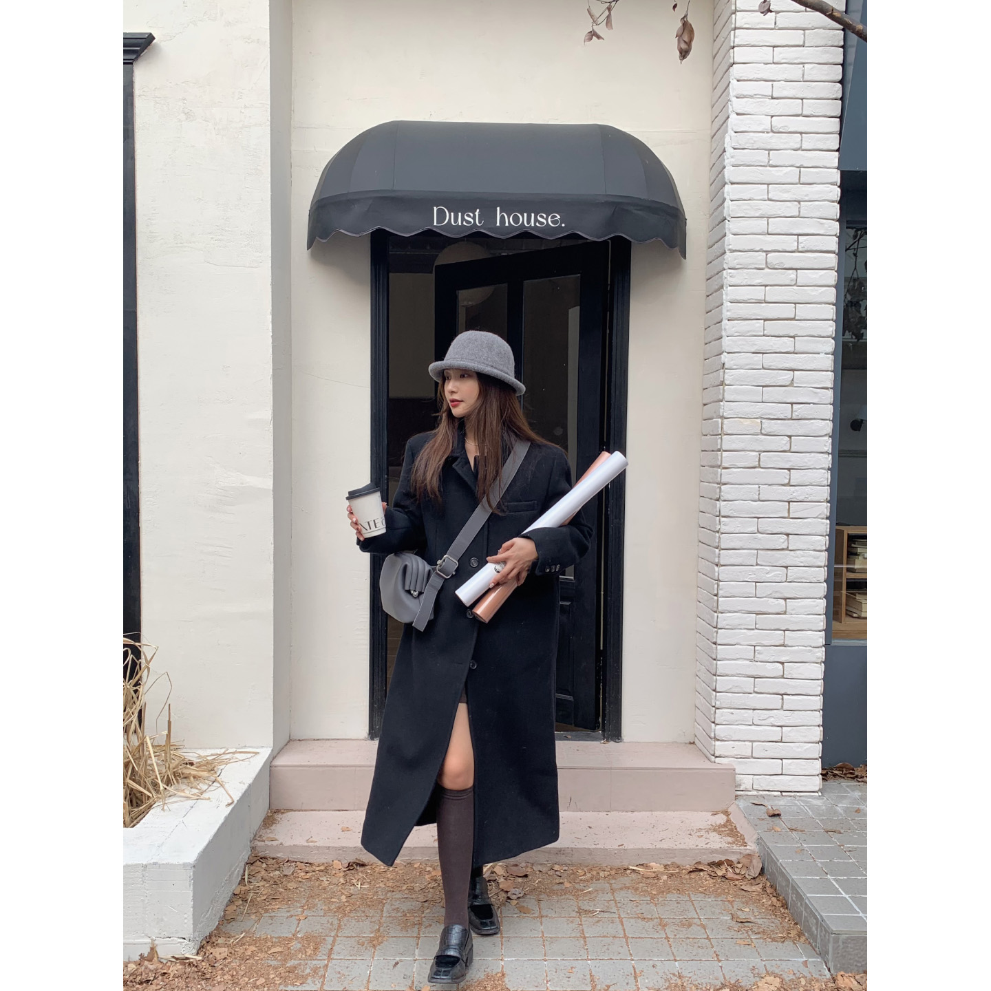 Cheese shop curly retro style fisherman hat for women