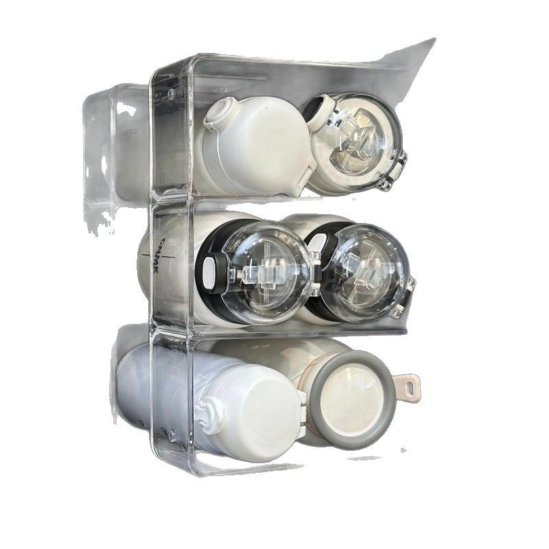 多功能放柜子保鲜膜杂物架子塑料收纳盒保温杯收纳厨房台面置物,淘宝优惠券,粉丝福利购,淘宝优惠卷