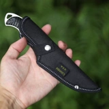 Открытый нож для самообороны, интегрированный киль, длинный карманный нож для выживания в дикой природе, острый прямой нож для выживания в дикой природе