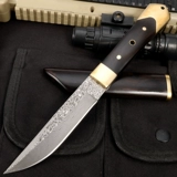 Выживание на открытом воздухе маленький прямой нож с высоким уровнем складки, складывание ковена