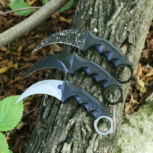 Выживание с высоким содержанием прямой нож для выживания маленького ножа нож Фруктовый нож фруктовый нож с пустынной тактической анти -тел