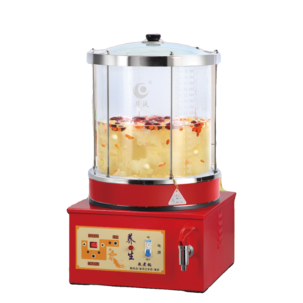 商用玻璃炖锅养生壶热饮机小吊梨汤机烤梨酸梅汤机煮茶器凉茶机,淘宝优惠券,粉丝福利购,淘宝优惠卷