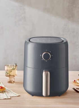 小熊空气炸锅QZG-N10W2家用全自动微电脑触控电炸锅微蒸汽3L大容