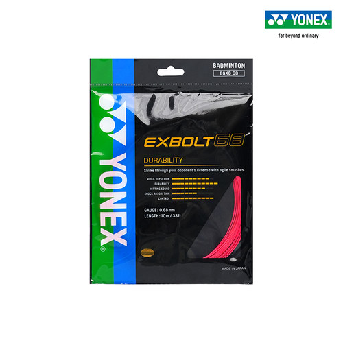 YONEX/尤尼克斯官网 BGXB68CH 耐久性 羽毛球线 - 图3