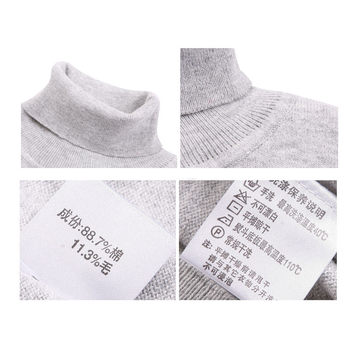 ເສື້ອເຊີດລະດູໃບໄມ້ປົ່ງຂອງຜູ້ຊາຍຍີ່ຫໍ້ແຂນຍາວ turtleneck pullover ບາງໆ sweater sweater knitted sweater off clearance ລະຫັດ 47