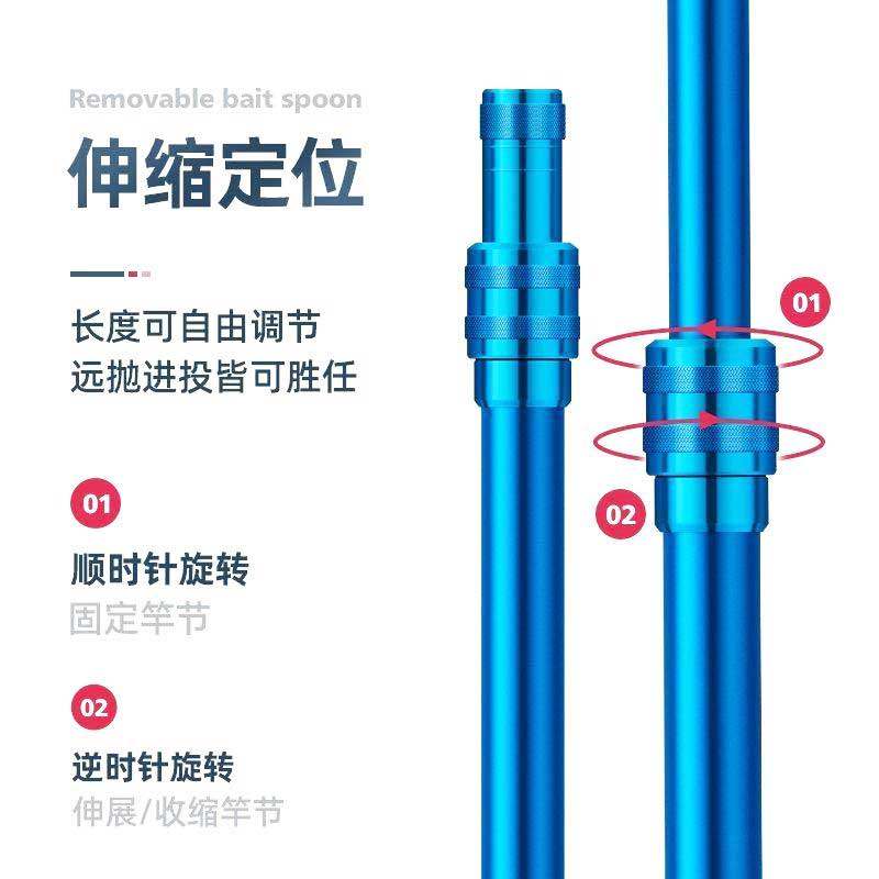 打窝勺可换头碳素抛饵勺钓鱼打窝器定点远投饵料勺大小号垂钓用品,淘宝优惠券,粉丝福利购,淘宝优惠卷