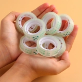 Прозрачные канцтовары, маленькая экологичная лента, оптовые продажи, 0.8/1.8/2.4см