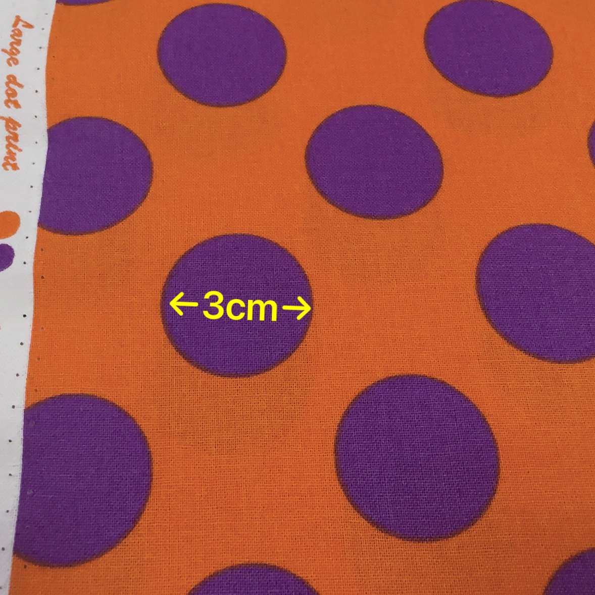 Kokka pure cotton imported from Japan dot fabric fabric