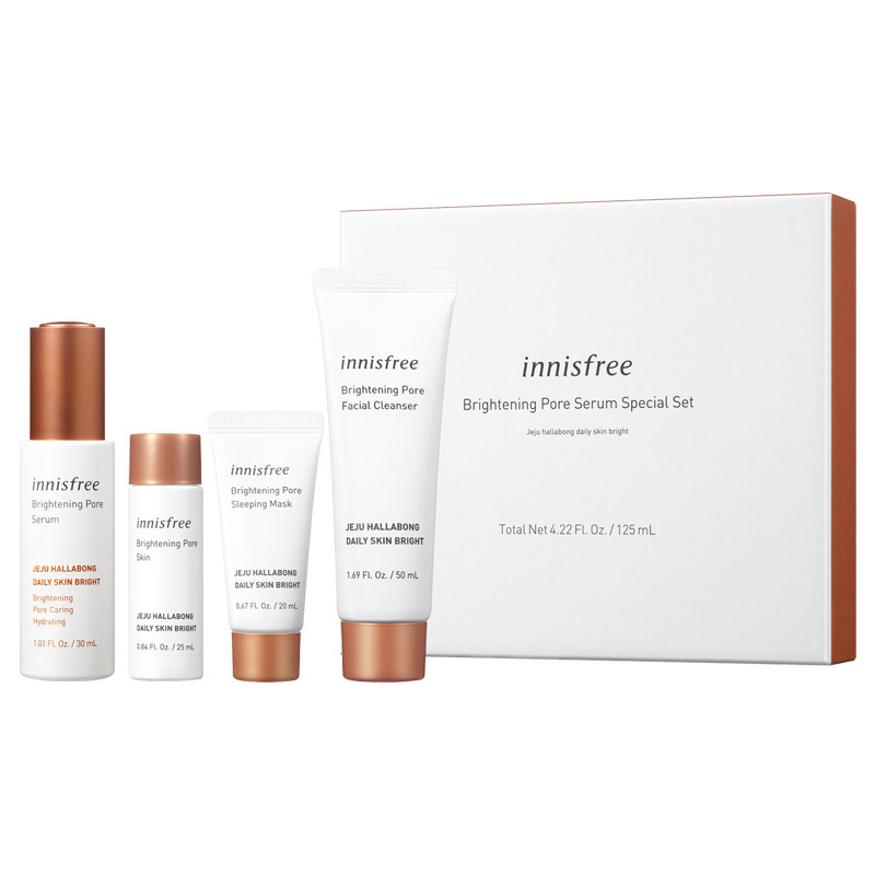 悦诗风吟innisfree毛孔紧致臻白 innisfree海外面部护理套装