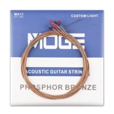 Mo ge гитарная струна набор 6 Civil Ballad Classic Classical Classical Strings Classic Полный набор фосфорных медных покрытий ржавчины -надежные аксессуары