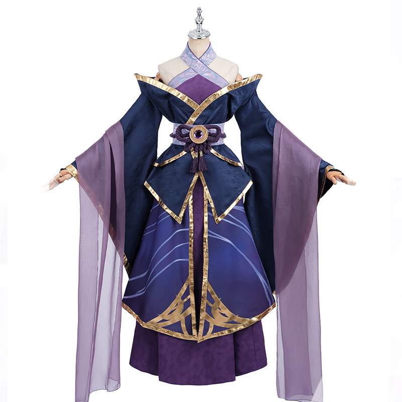 英雄联盟衣服理想 lol英雄联盟cos服 灵魂莲华 厄斐琉斯 拉露恩cosplay服装女