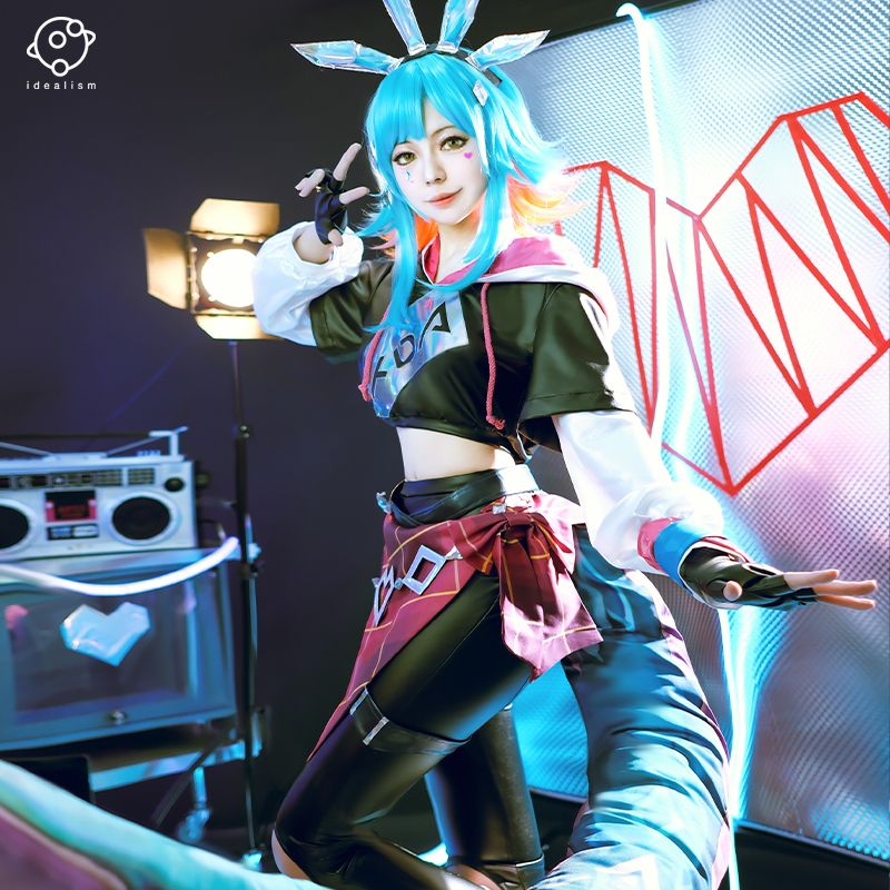 理想 lol英雄联盟cos服 kda妮蔻cosplay服装动漫游戏c服女装全套