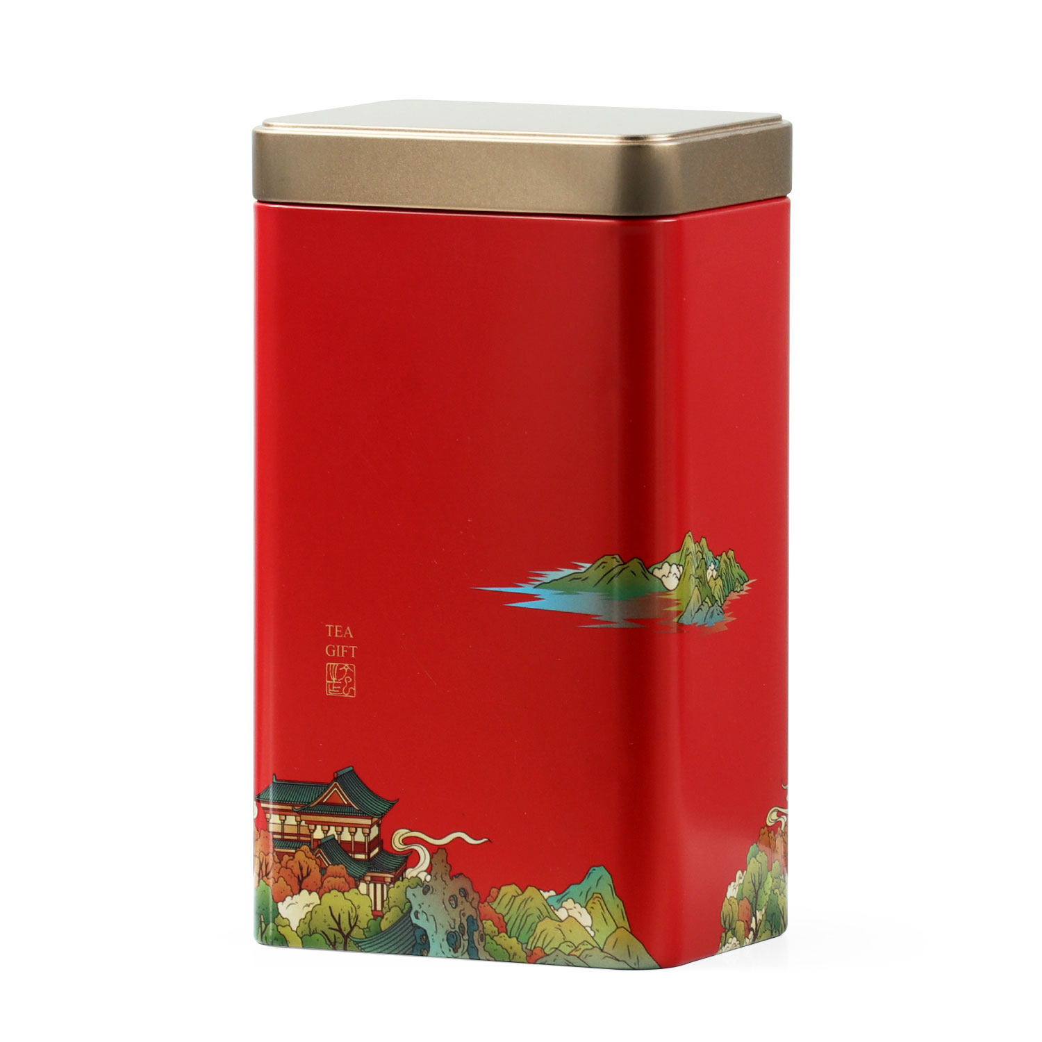 新款小号二两装茶叶罐铁罐通用红茶绿茶花茶茶叶包装盒空盒可定制,淘宝优惠券,粉丝福利购,淘宝优惠卷