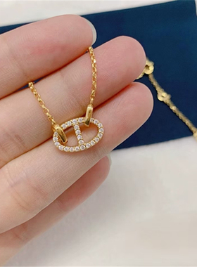 欧若风猪鼻子项链女轻奢小众