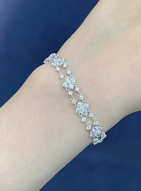 欧若风闪耀四叶草双层手链