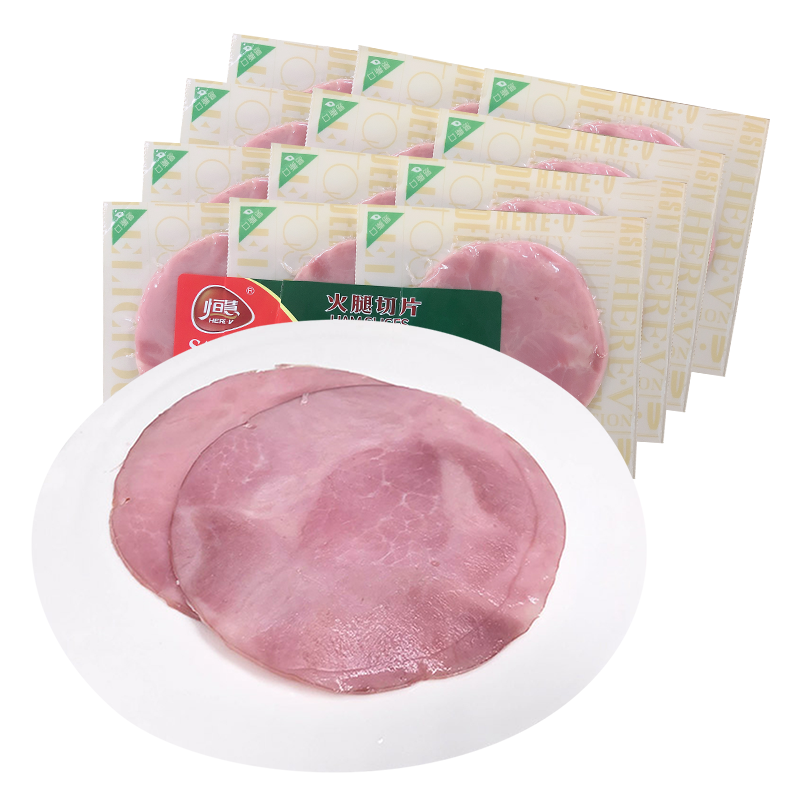 恒慧淀粉火腿切片120g*3即食食材 herev恒慧火腿
