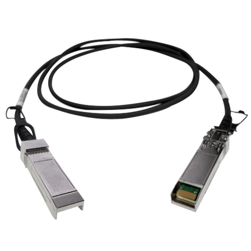 QNAP威联通NAS配件 1.5米/ 3米万兆光纤高速电缆 10GbE DAC SFP+非光模块 CAB-DAC15M/30M-SFPP - 图0