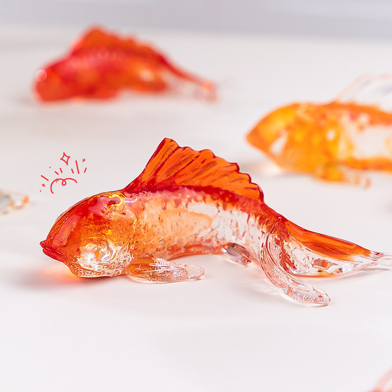 Silicone chocolate candy art with clear texture