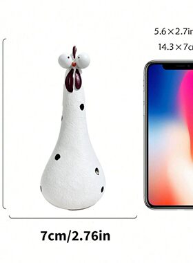 跨境树脂工艺品鸡摆件园