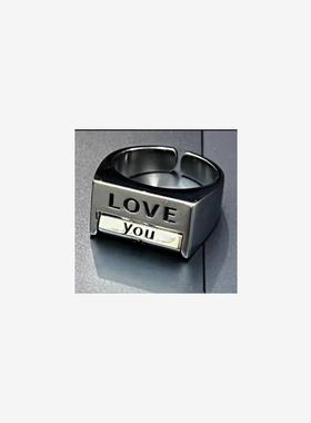 反对一切的戒指可旋转动