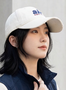 美式air刺绣显脸小棒球帽