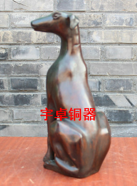 黄铜坐姿工艺品摆件家居装饰