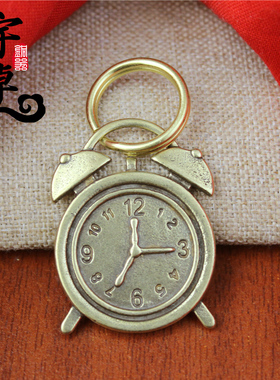 钥匙扣闹钟表送朋友挂件工艺礼品
