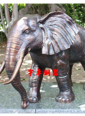 纯铜大门口摆件对象开业礼品