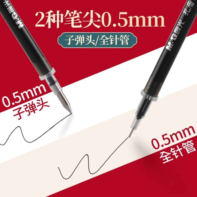 Chenguang Confucius Temple limited gel pen refill 0.5 black