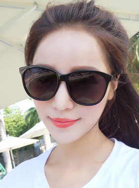 马登板材墨镜CR39高清女款太阳镜