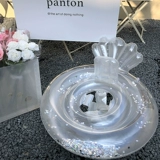 Кольцо для плавания, детское сиденье для подмышек, Интернет-знаменитость, детское кресло для малышей, детское прозрачное утолщенное плавучее спасательное кольцо