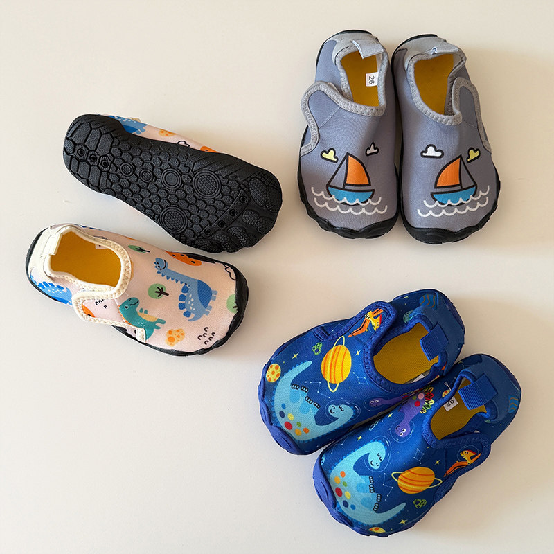 儿童沙滩鞋海边男童女孩溯溪鞋防滑防割水陆两栖宝宝游泳透气赶海,淘宝优惠券,粉丝福利购,淘宝优惠卷